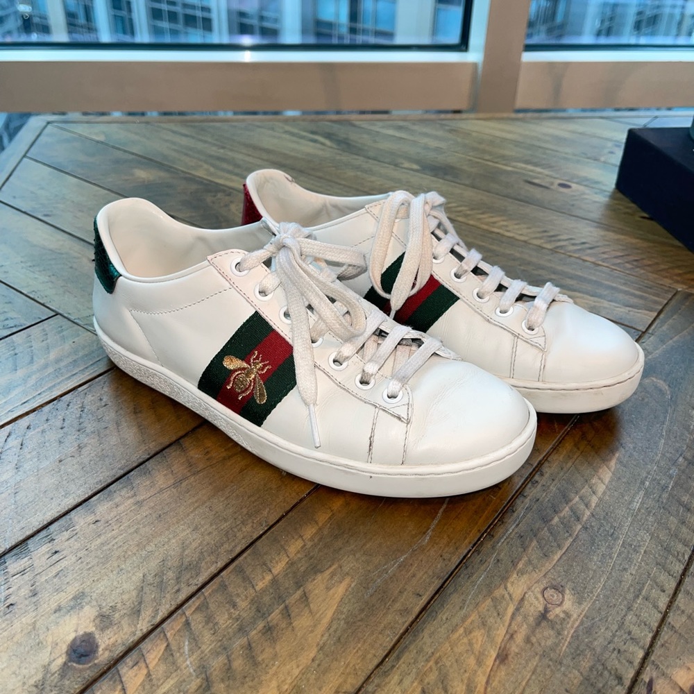 Gucci Women’s Ace Sneaker with Bee